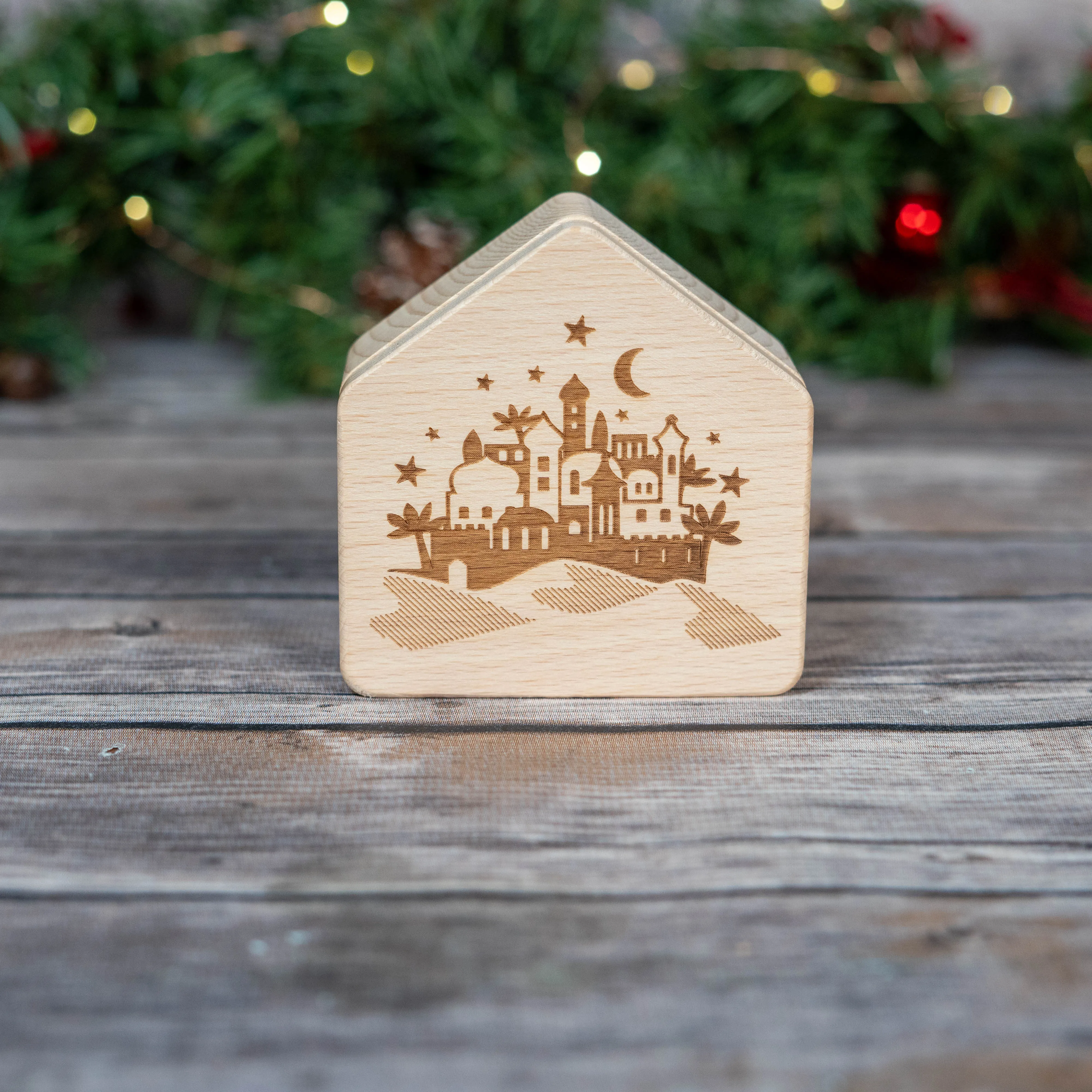 Small  Nativity Scene in Box