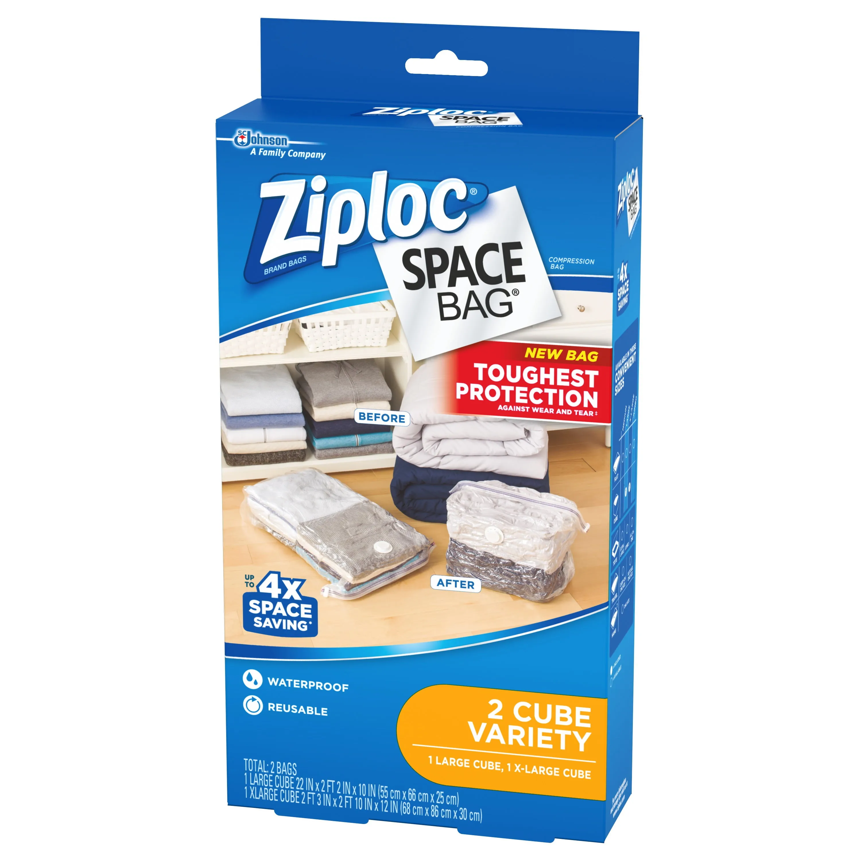 Space Bag Cube Combo Storage Bag