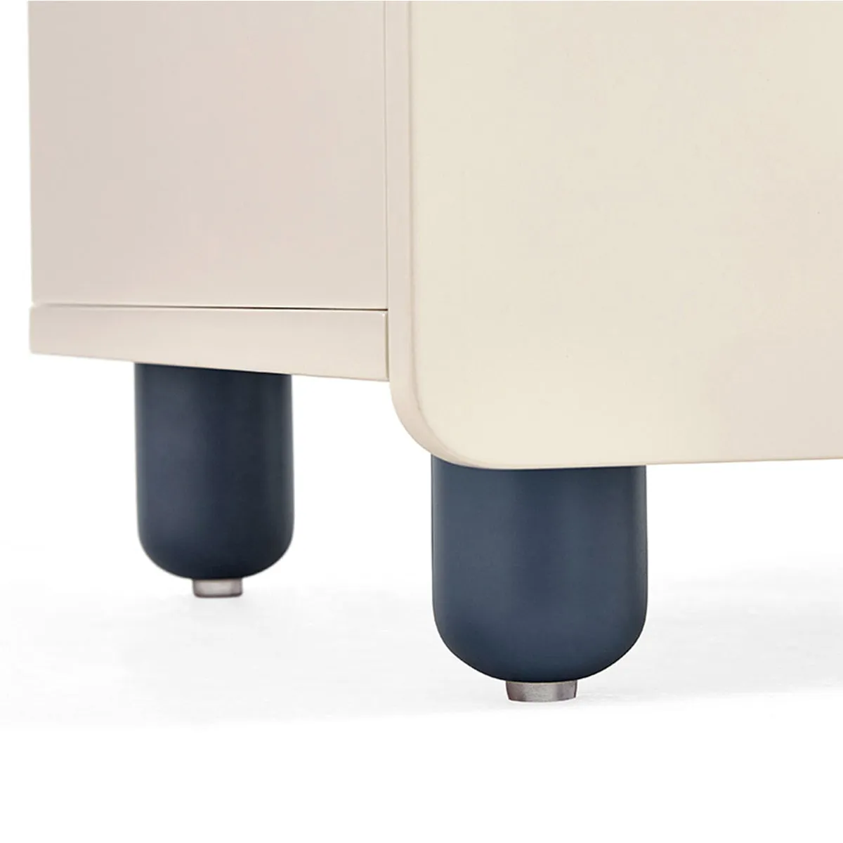 Space Boy Navy and White Bedside Table
