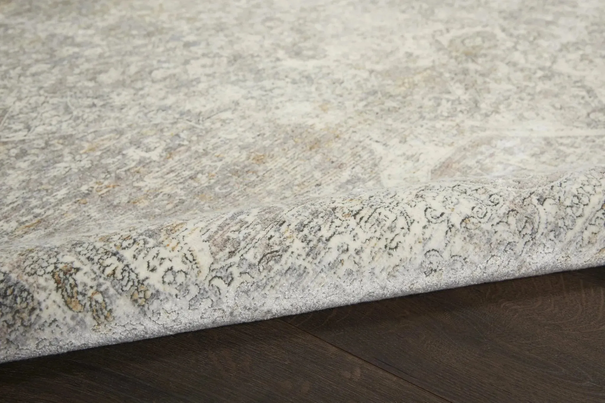 Starry Nights STN03 Silver/Cream Rug