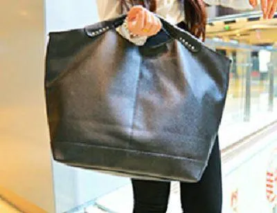 Studded Black Multipurpose Bag