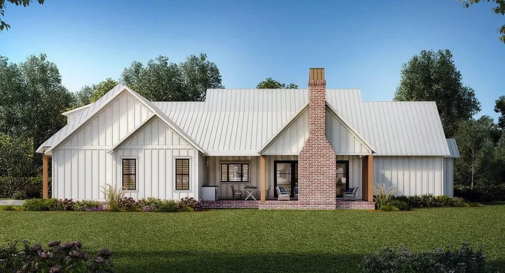 Stylish 4-Bedroom Home Plan with Bonus Room and Spacious Garage