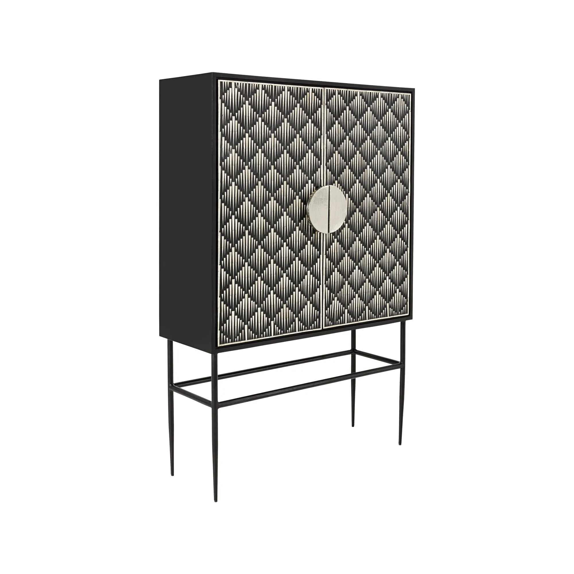 Tasmania Bone Inlay Cabinet