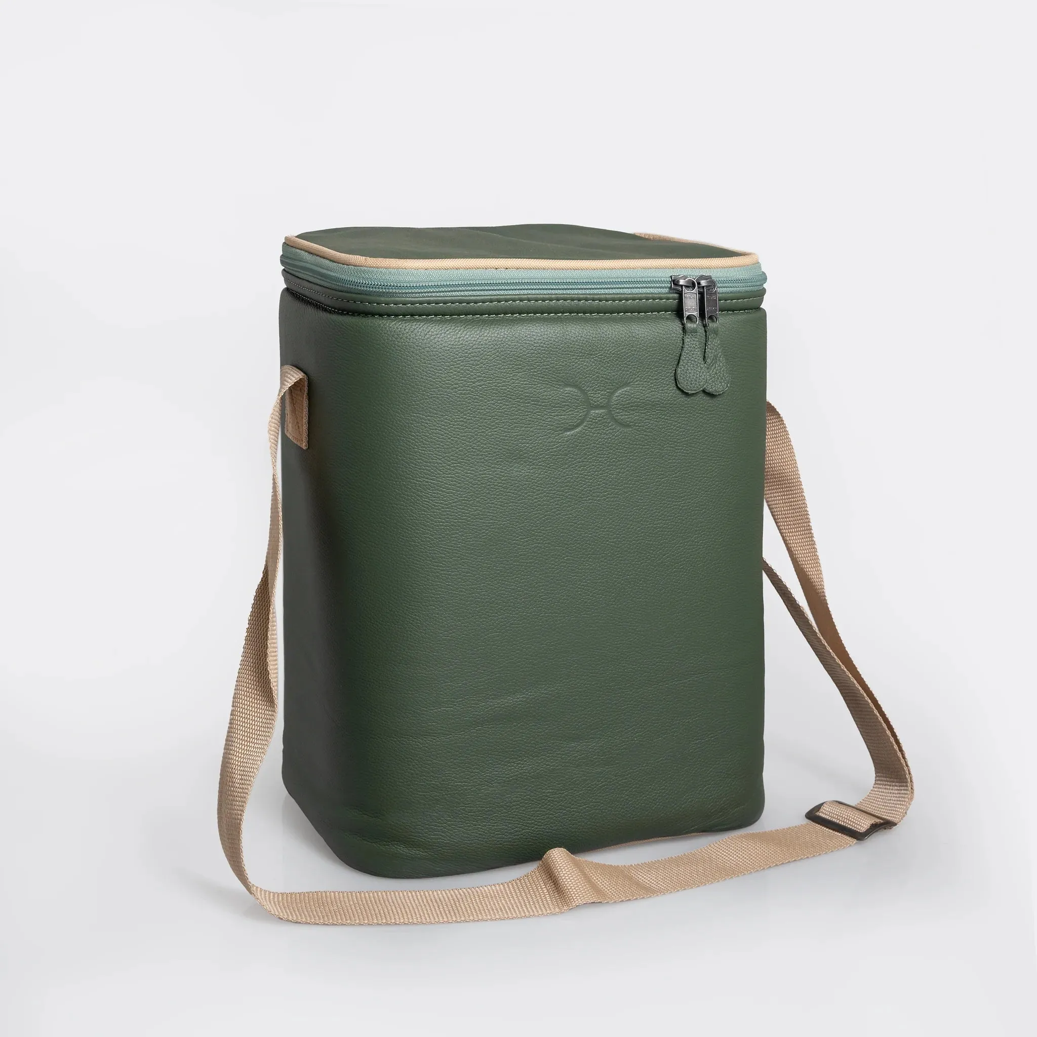 Thandana Leather Long Tom Wine Cooler