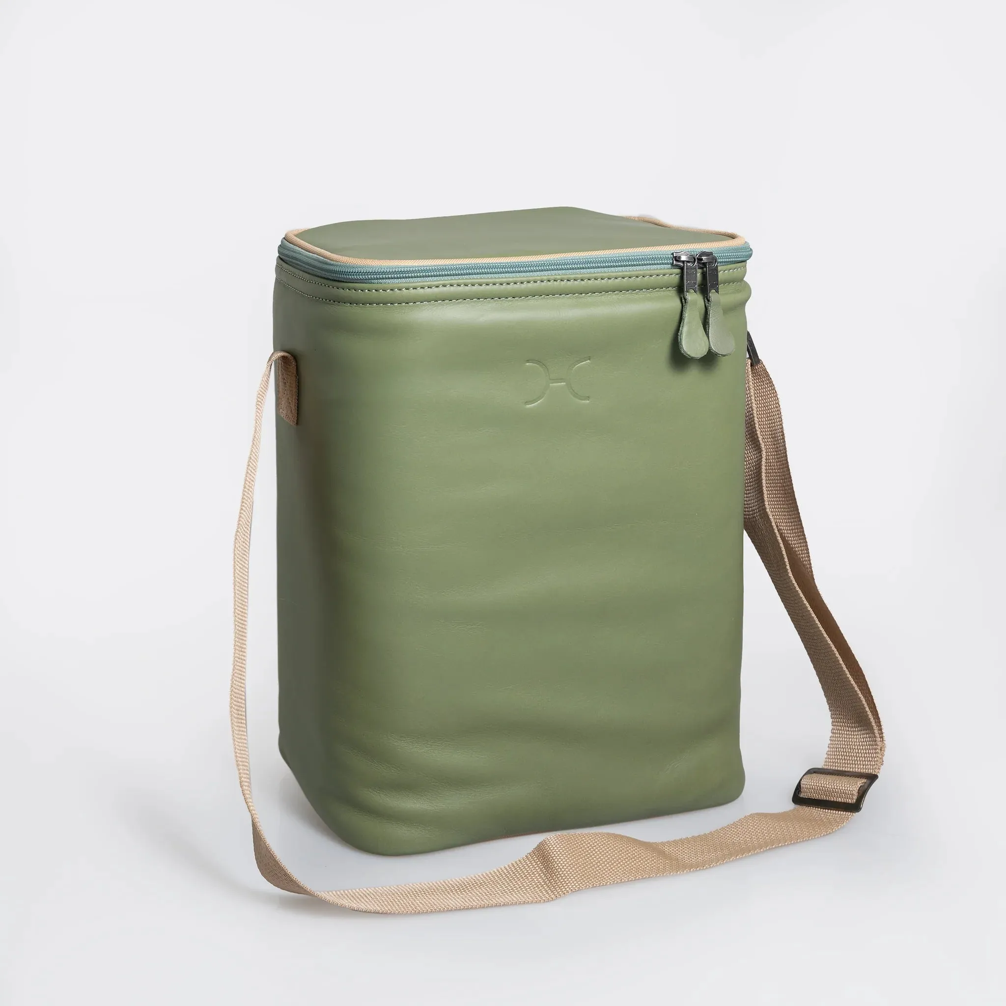 Thandana Leather Long Tom Wine Cooler