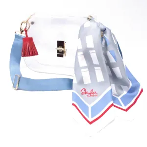 The Dome-Luv Ya Clear Medium Saddle Bag