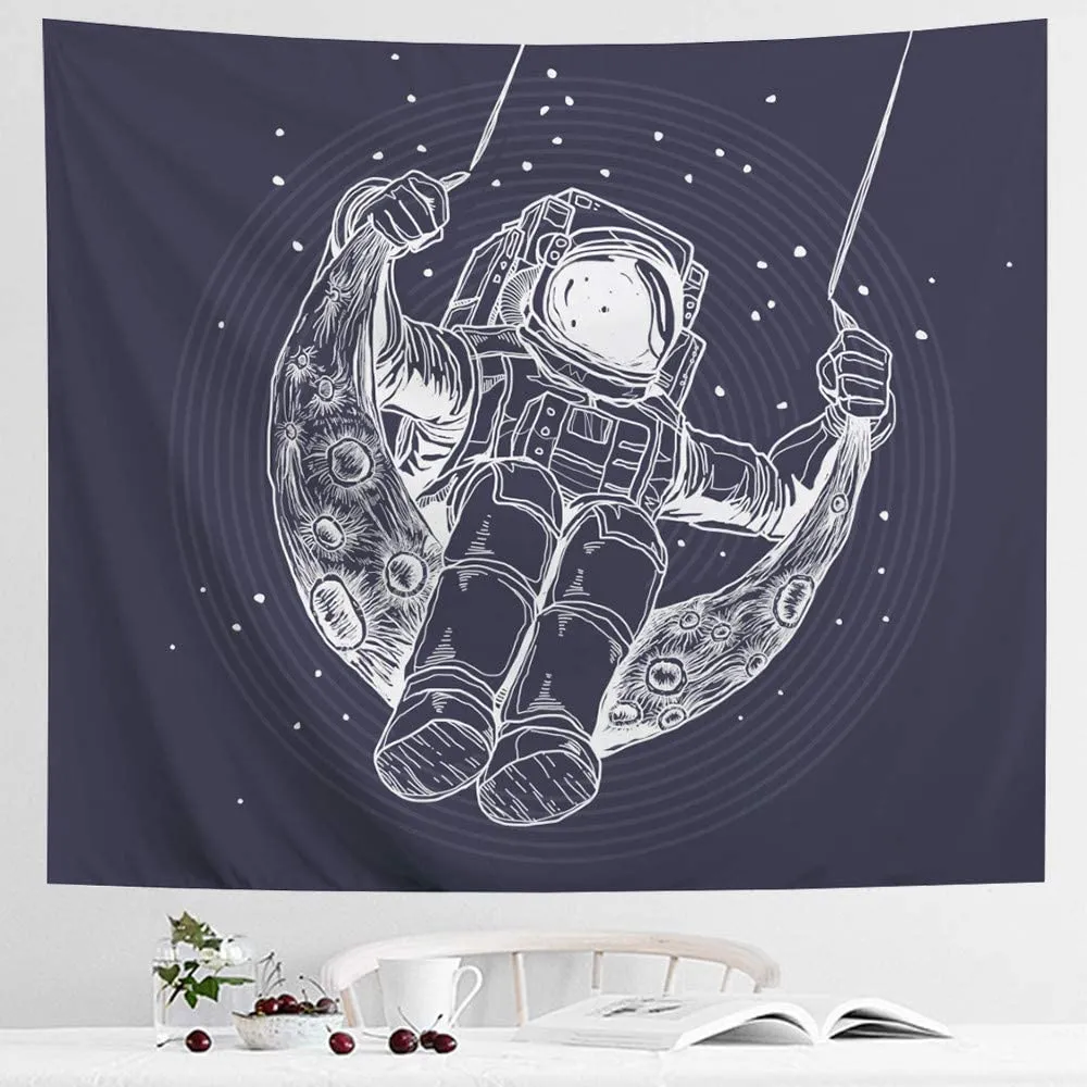 The Moon Swing Tapestry