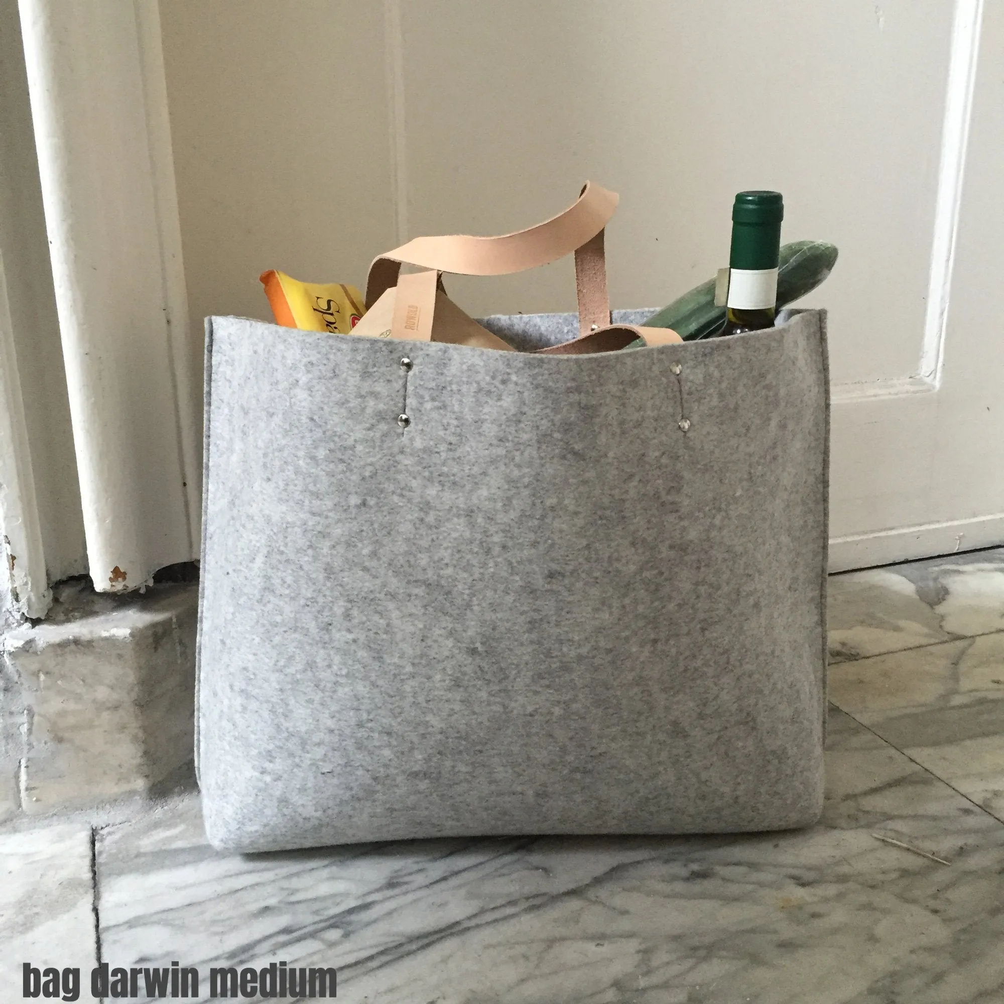 Tote felt | Darwin L | tas wol vilt