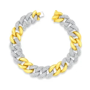 Uneek Bracelet 18K White Gold, 18K Yellow Gold BR1962DC