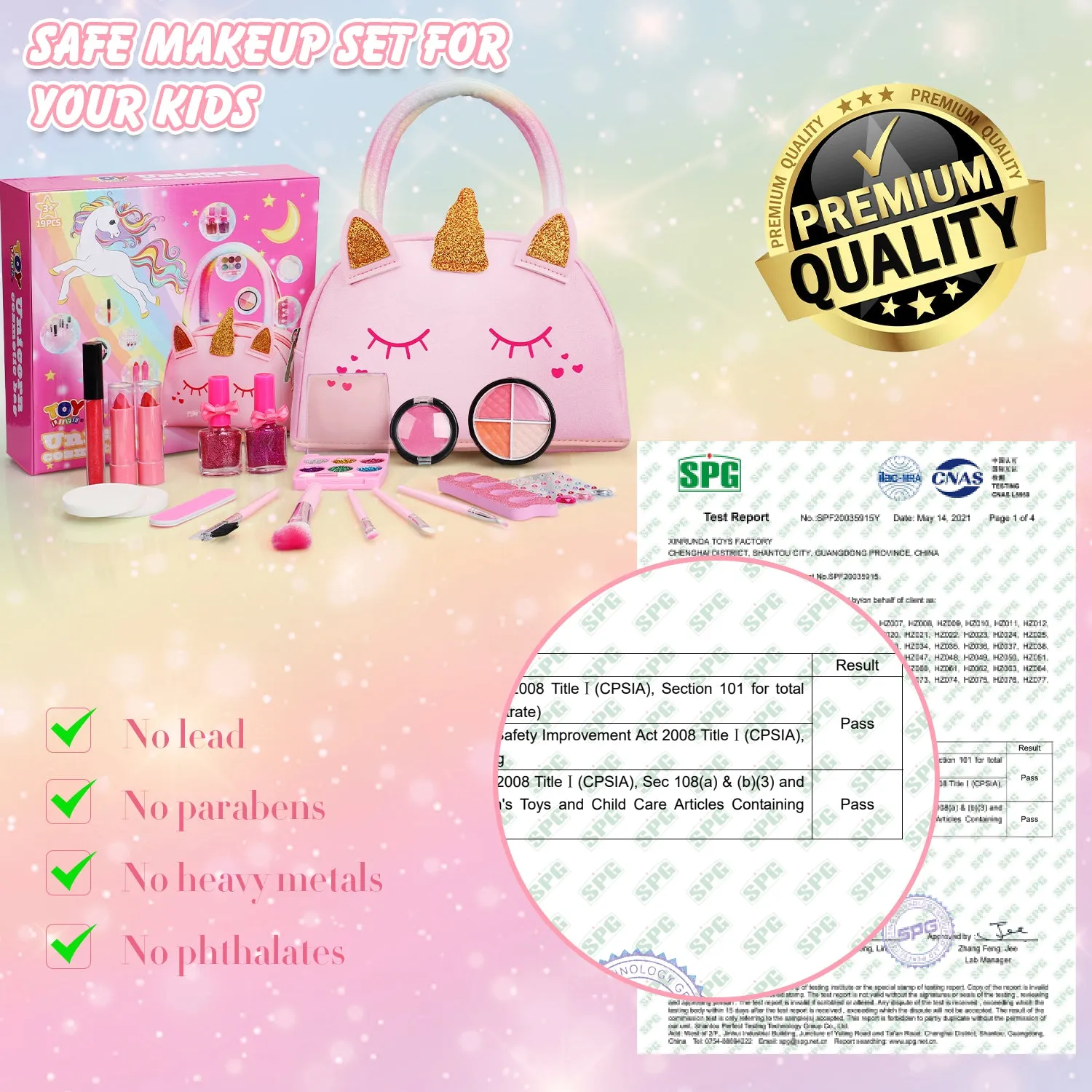 Unicorn Makeup Set For Girls