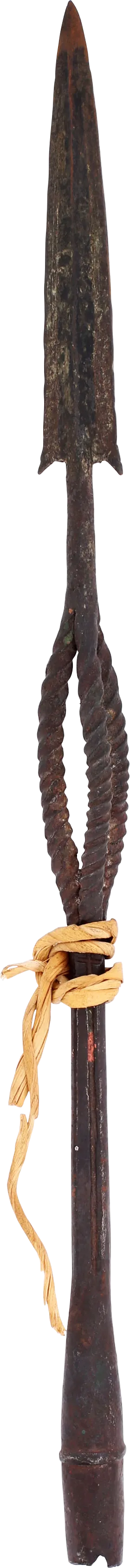 VERY RARE IBO (IGBO) SPEAR HEAD, 19TH CENTURY