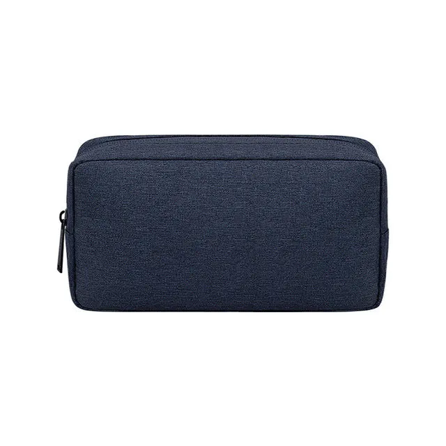 Waterproof Electronic Organizer Bag for iPhone Sumsung, Anker Power Bank 20000 mAh External Battery Portable Charger USB Cable