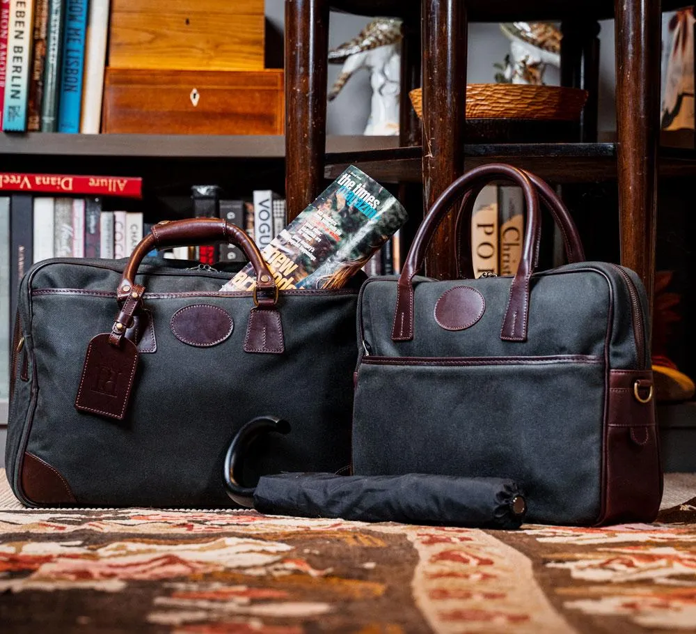 Waxed Canvas Travel Bag