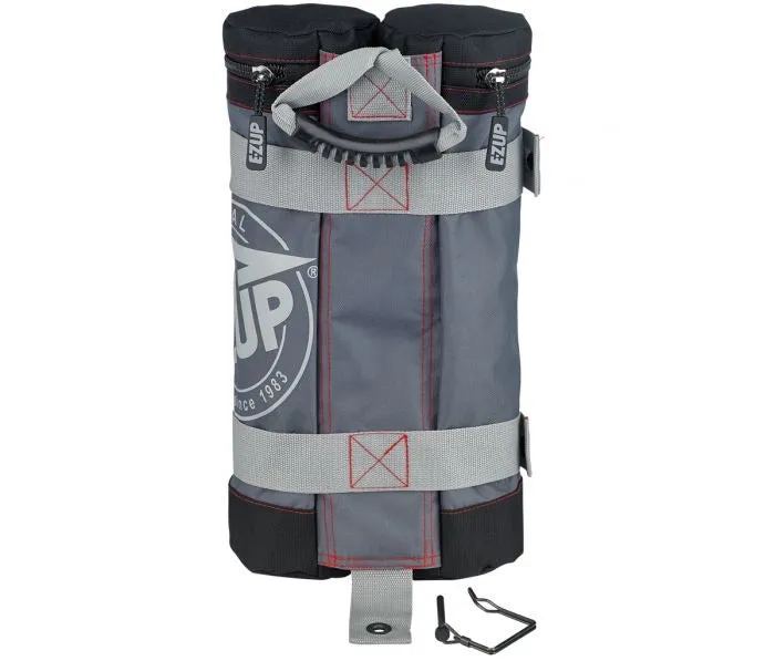 Weight Bag, 45 lb. Gray 4 Pack, w/ Black Accents,