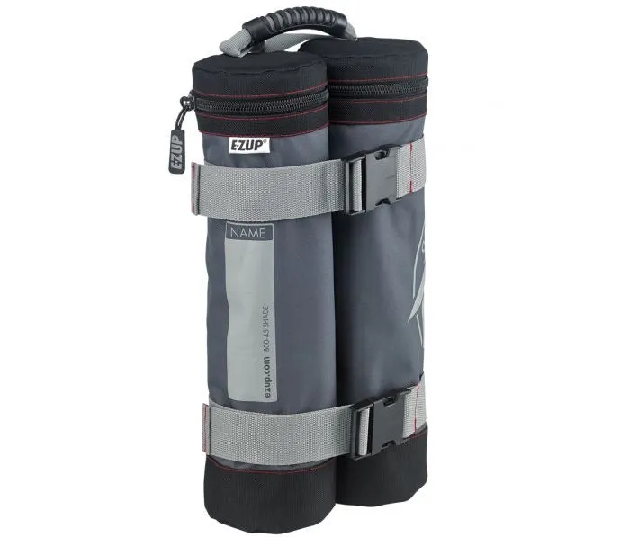 Weight Bag, 45 lb. Gray 4 Pack, w/ Black Accents,