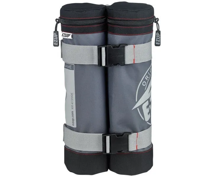 Weight Bag, 45 lb. Gray 4 Pack, w/ Black Accents,