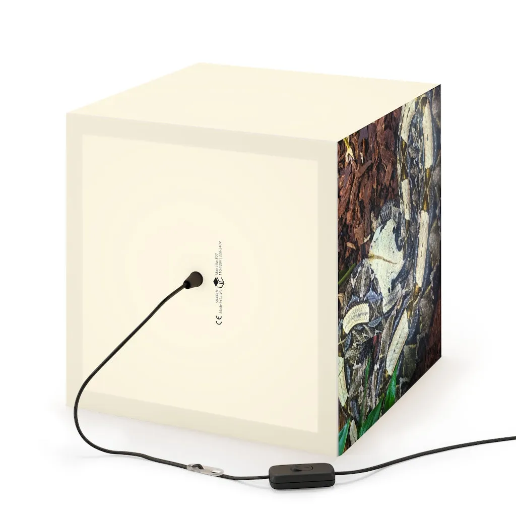 White Black Snake Light Cube Lamp