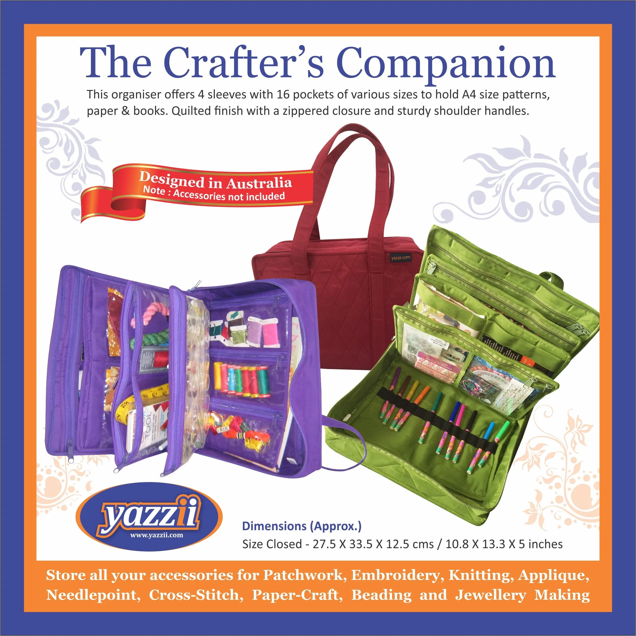 Yazzii Crafter's Companion Purple CA230P